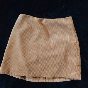 Brown Corduroy skirt